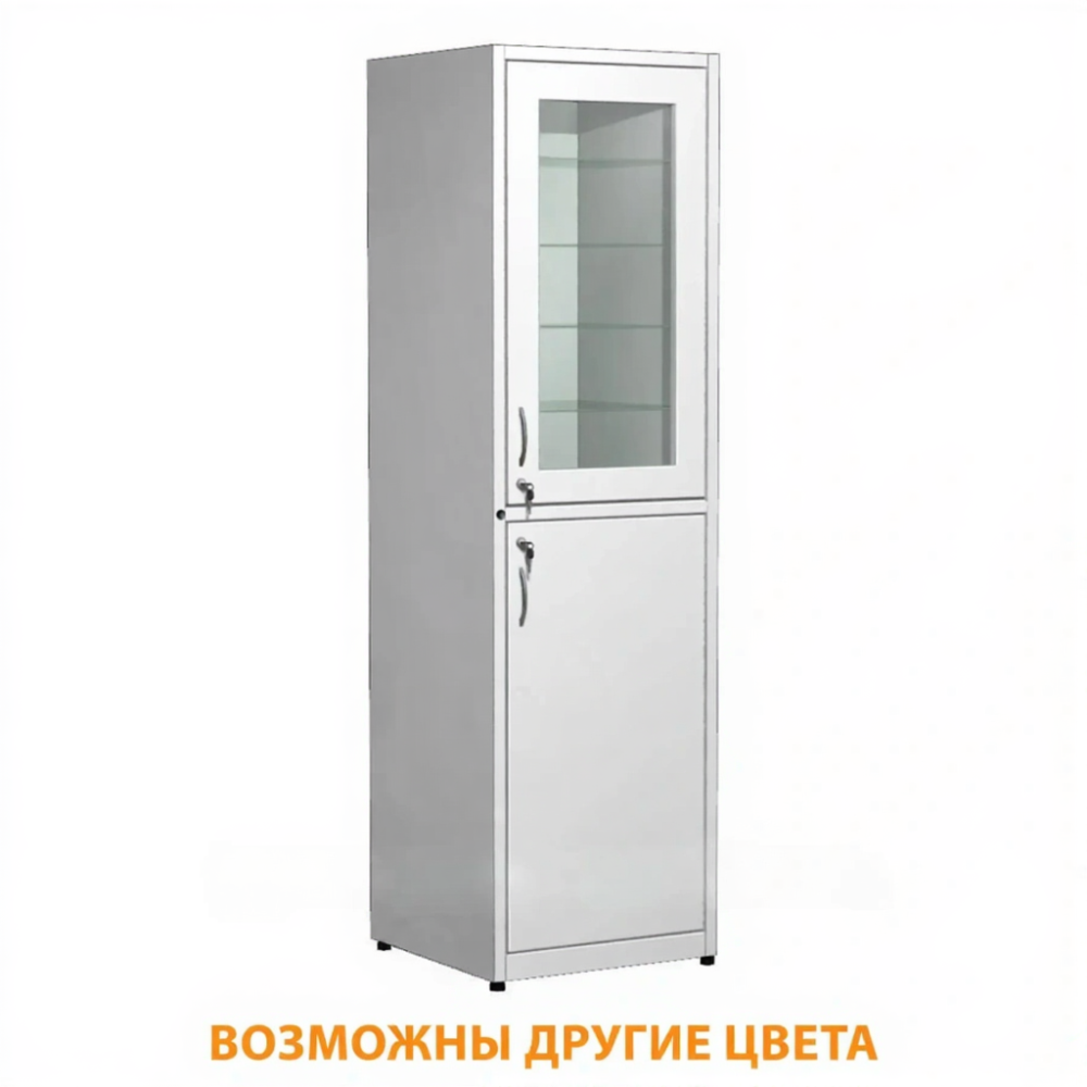 Шкаф металлический с УФ-бактерицидным облучателем ШМБ (белый)