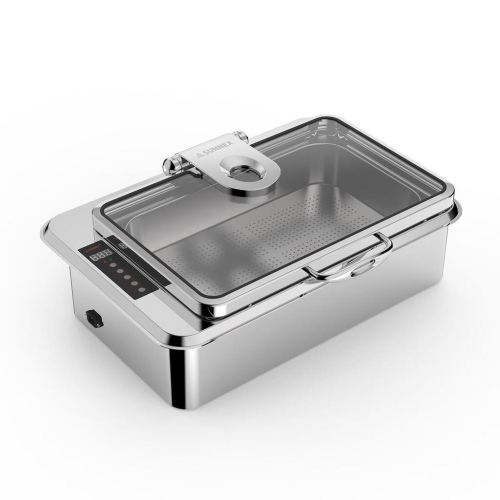 Мармит электрический 8,5 л 1/1*65 встраиваемый с откидной крышкой и окном сухой нагрев [81241412]