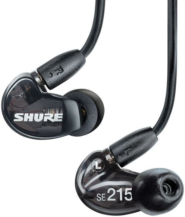 Вставные наушники (затычки) Shure SE215-K.