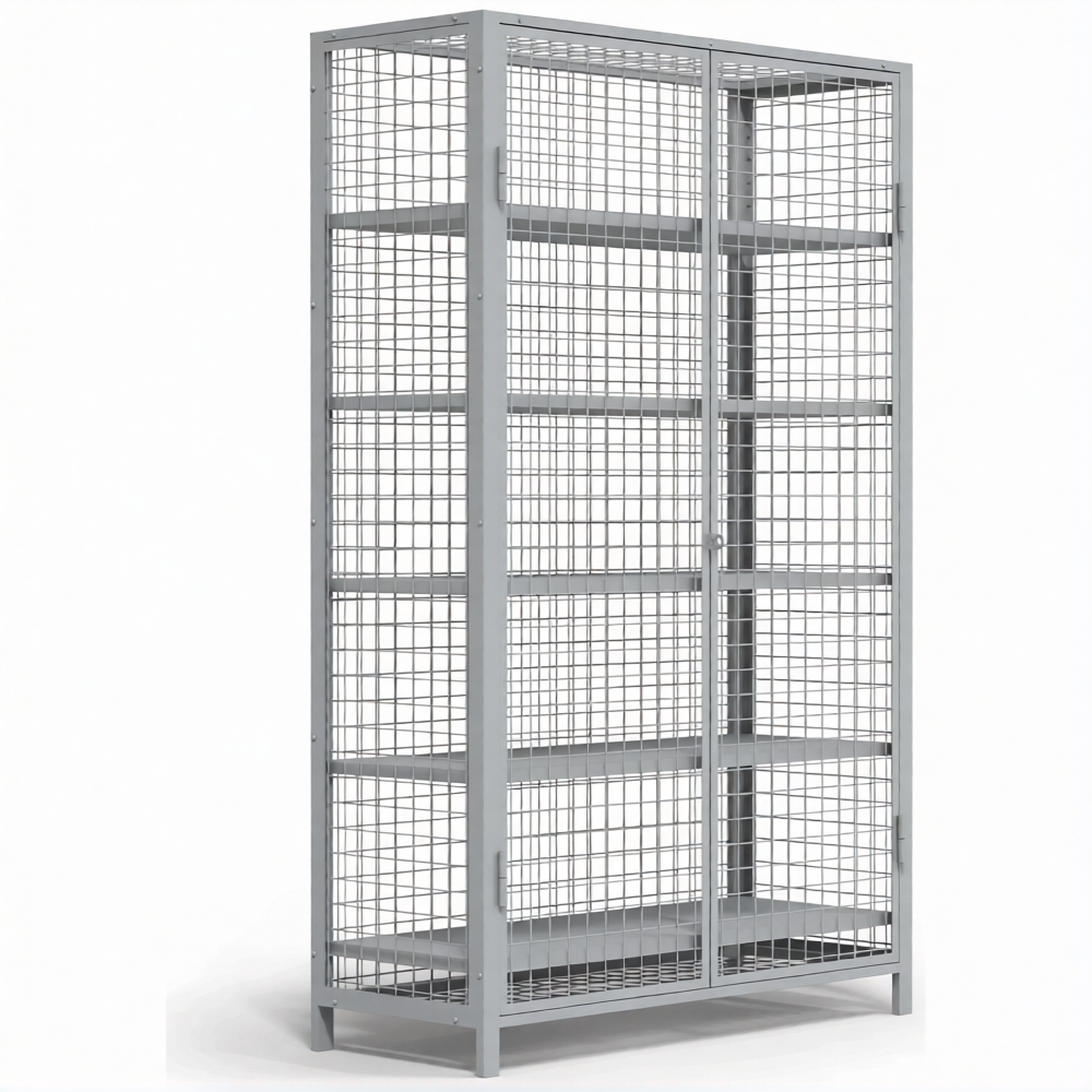 Шкаф стационарный для хранения инвентаря закрытого типа (2000х1230х500)