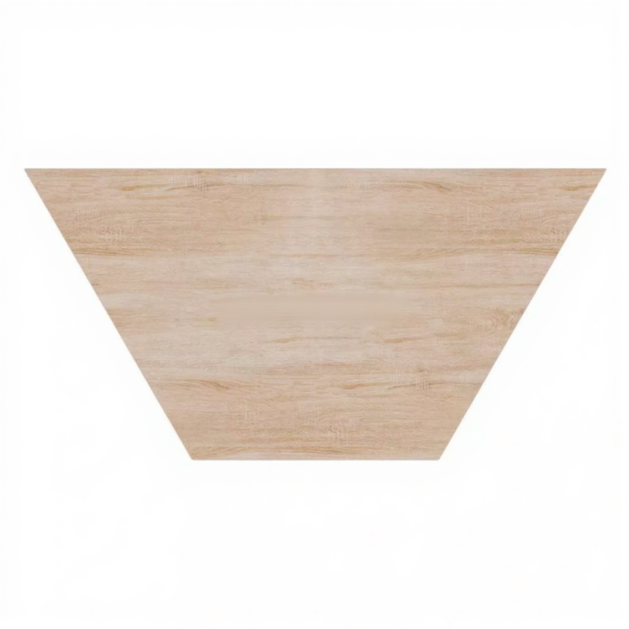 Стол трапеция «СМАРТ» подстолье «П» профиль 40x40 столешница 16 мм