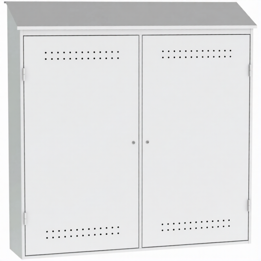 Шкаф для 8-ми газовых баллонов ШГБК-020 усиленный (1950х2000х500)