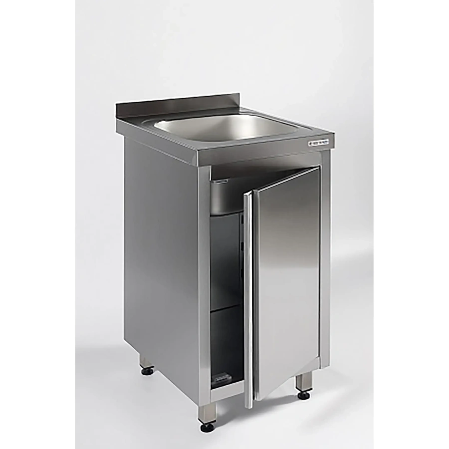 Ванна моечная односекционная цельнотянутая с бортом закрытая ВМЦЗ-1/7/7-Б