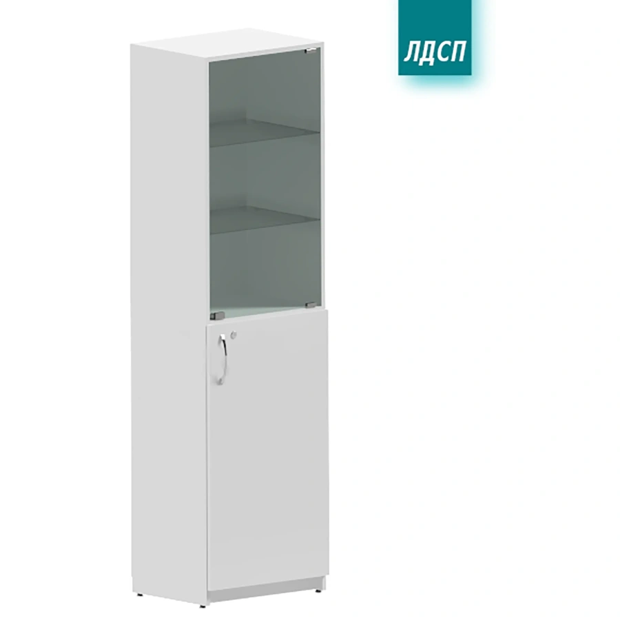 Шкаф медицинский двухсекционный одностворчатый ШМЛС СКБ