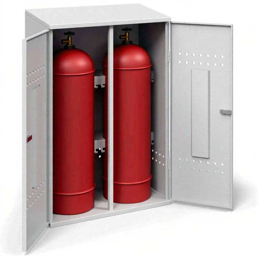 Шкаф для пропановых баллонов разборный ШПБР-02-0,8 мм