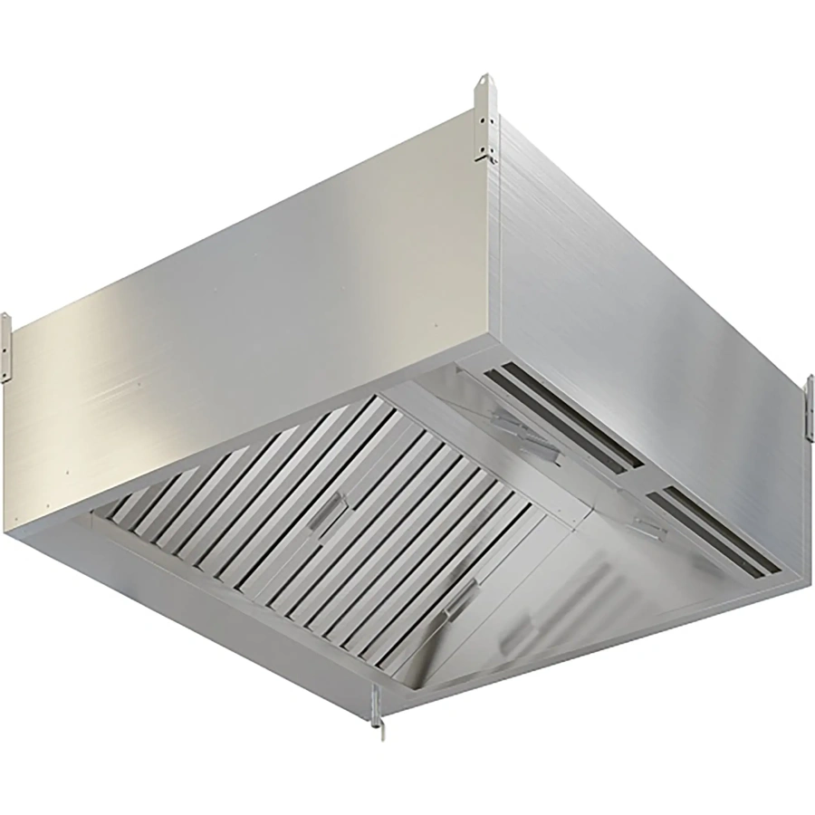 Зонт приточно-вытяжной пристенный ЗПВПКП-20/10 с подсветкой