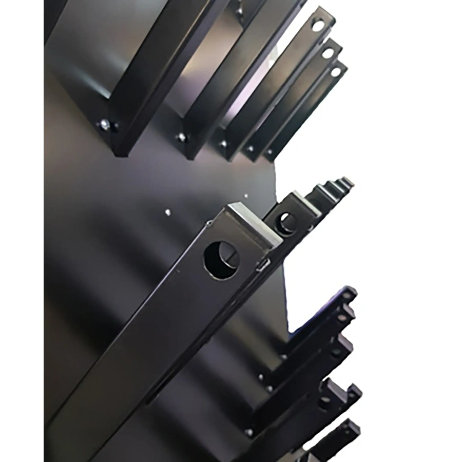 Сушильная стойка СО-18 В на 18 пар обуви, на жидком теплоносителе (с клапанами)