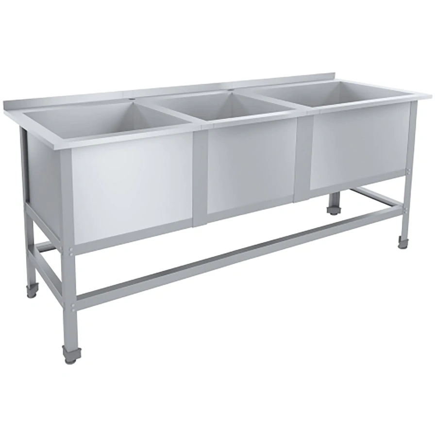 Ванна моечная сварная с бортом  ЦК ВМО3-430ЭЦК-Мб