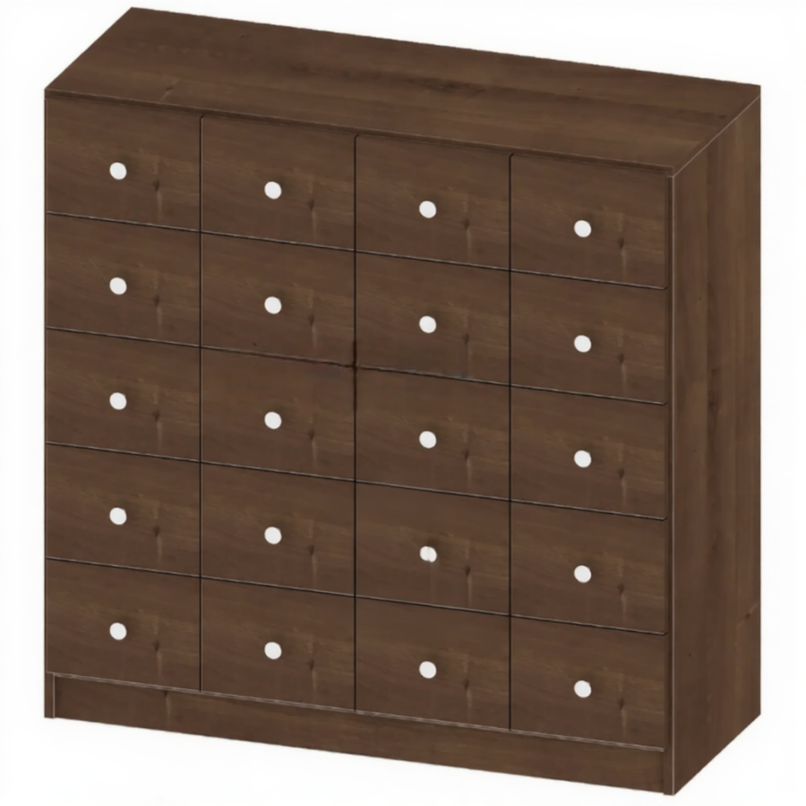 Шкаф для читательских формуляров СТЕ-ШП-45-2