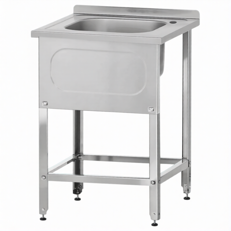 Ванна ВМЦн 860х600х600  1 м/о, борт, отв. д/смесит., экран (ножка угловая)