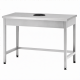 Стол производственный СПРп - 860х1200х700 «Profi Inox», сбор отходов (полка-обвязка)