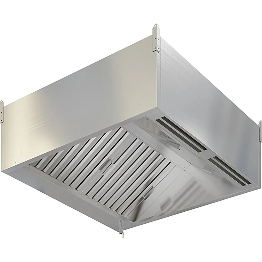 Зонт приточно-вытяжной пристенный ЗПВПКП-20/10 с подсветкой