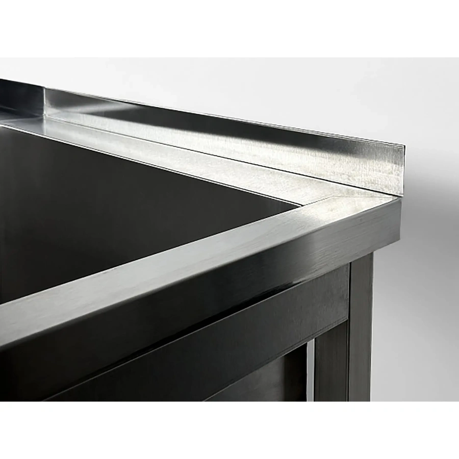 Ванна моечная трехсекционная с бортом ВМС-3/6-Б-ЭН