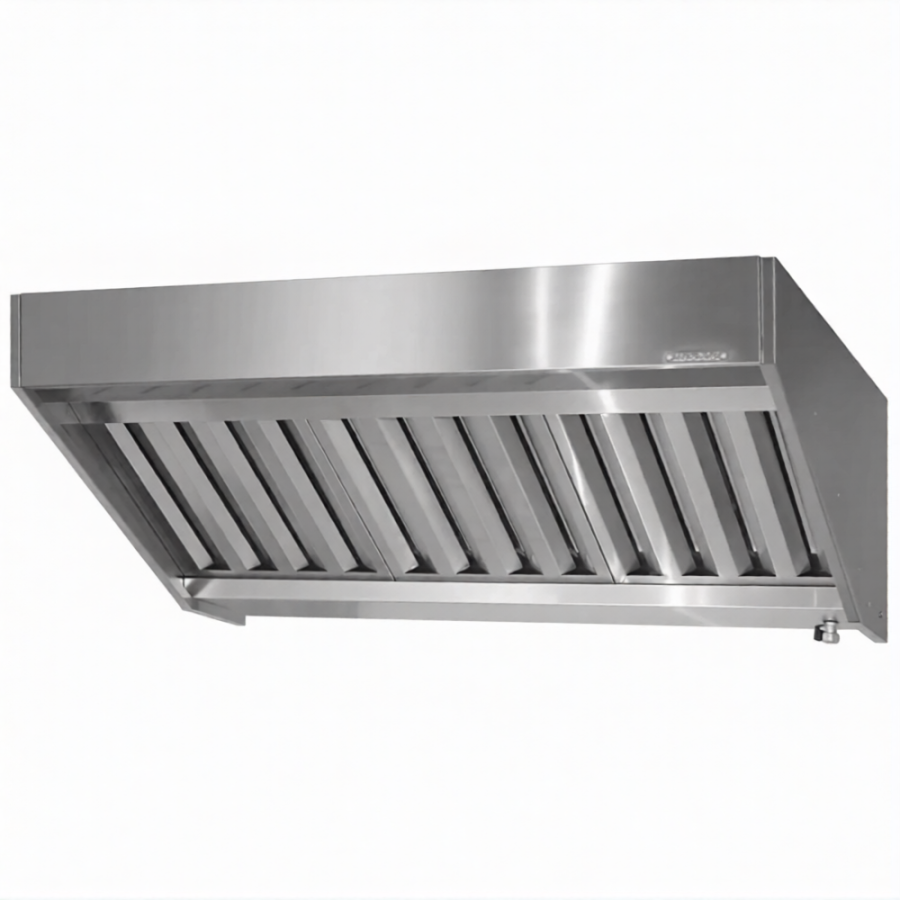 Зонт вытяжной полуоткрытый ЗВПн 400х600х1000 «Norma Inox» пристенный