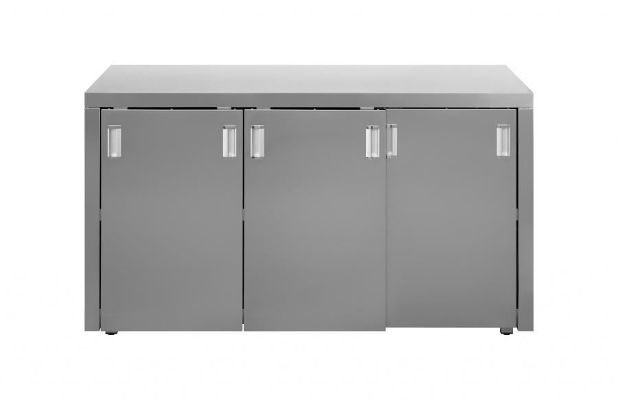 Стол-тумба универсальный Luxstahl СТУ3-18/6 двери-купе
